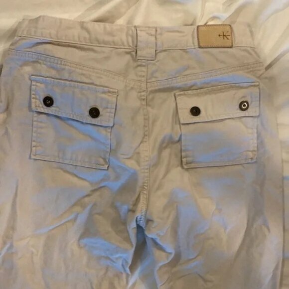Calvin Klein Jeans - Womens' Capris Khaki Tan Size 10 - Picture 5 of 9